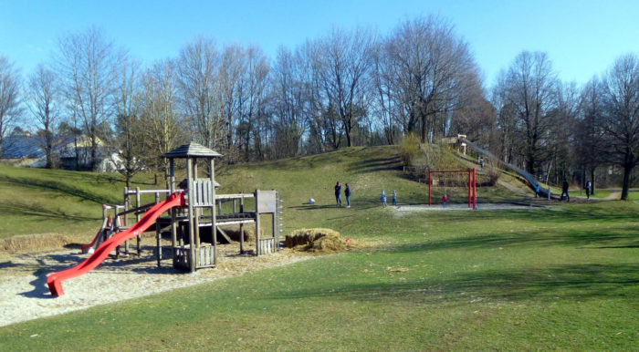 Kinderspielbereich des Abenteuerspielplatzes Vaterstetten