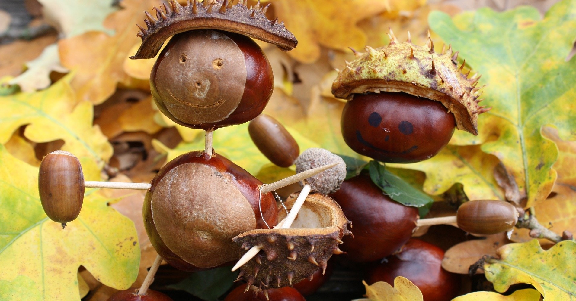 Kastanienm nnchen2 Ich Spring Im Dreieck