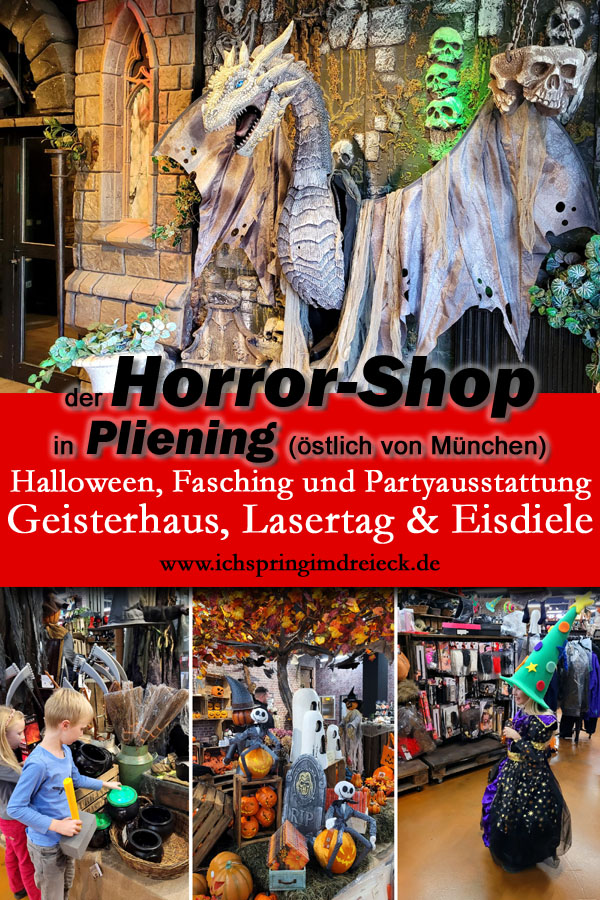 Geniale Faschingskostüme, beeindruckende Halloween-Deko und ein separates  Geisterhaus: der einmalige Horror-Shop in Pliening mit Lasertag und sogar  gruseligem Eis - Ich spring im Dreieck