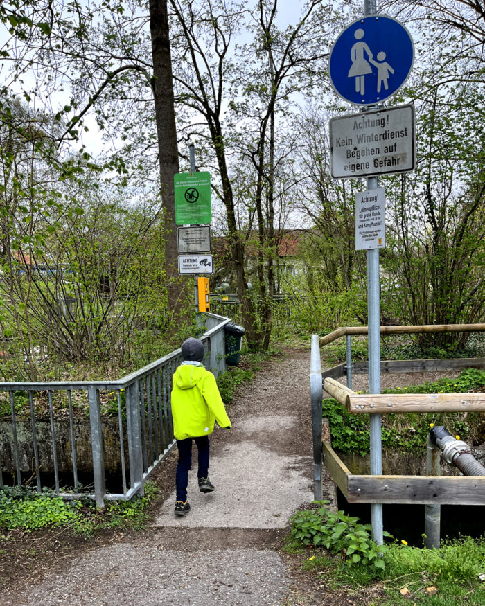 Natur-Erlebnispfad Altoetting Gries Familienausflug