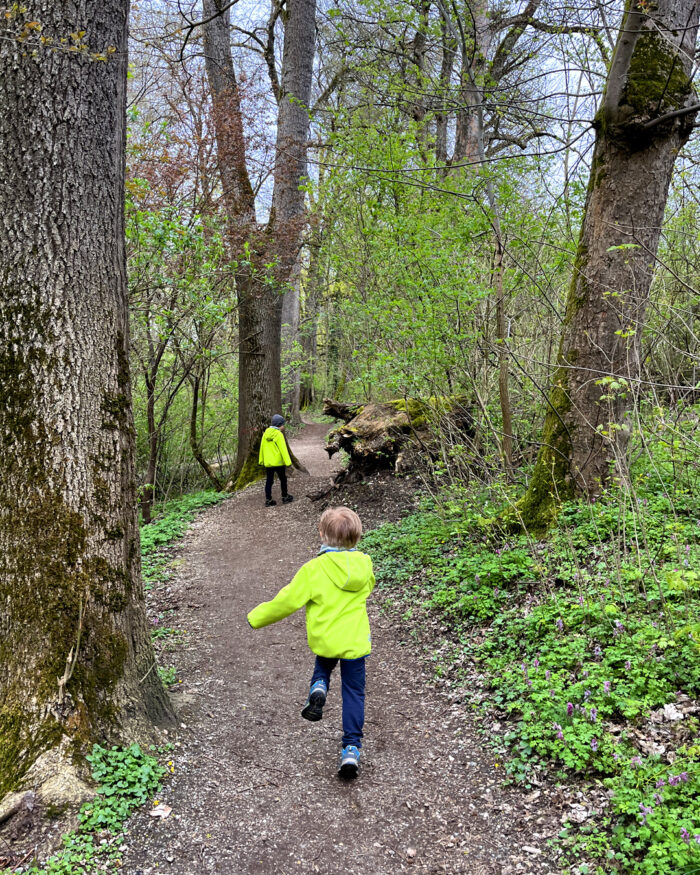 Natur-Erlebnispfad Altoetting Gries Wanderkarte Familienausflug